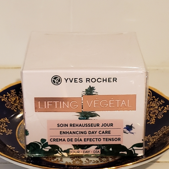 Yves Rocher Lifting Vegetal Day Cream Collagen Face & Decolletage NWT - Picture 3 of 8